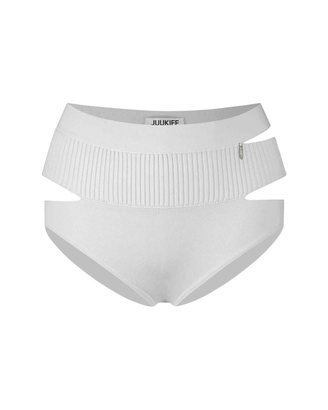 SLITTED BRIEF IN PEPPERMINT VISCOSE